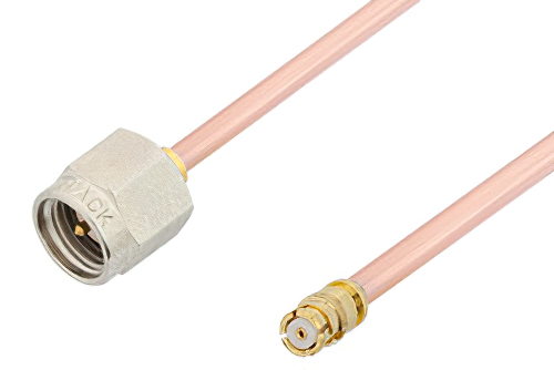 SMA Male to SMP Female Cable Using RG405 Coax