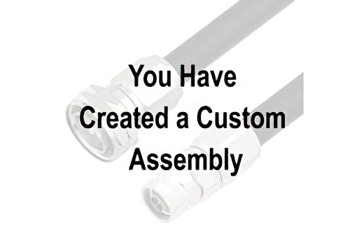 Reverse Polarity SMA Female Bulkhead to Reverse Polarity SMA Male Cable Using RG316-DS Coax