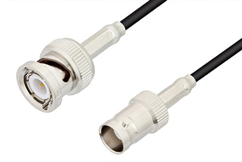 BNC Male to BNC Female Cable Using RG174 Coax