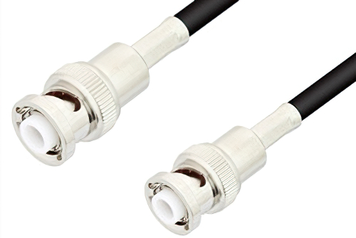 MHV Male to MHV Male Cable Using RG223 Coax