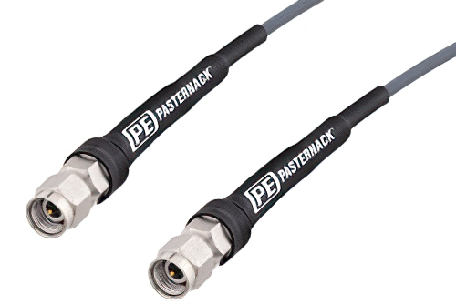 2.92mm Male to 2.92mm Male Cable Using PE-P102 Coax, RoHS