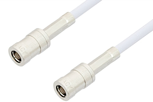SMB Plug to SMB Plug Cable Using RG188-DS Coax, RoHS