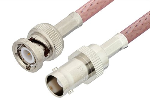 BNC Male to BNC Female Cable Using RG142 Coax