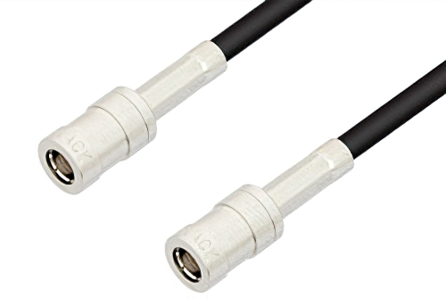 SMB Plug to SMB Plug Cable Using RG174 Coax, RoHS