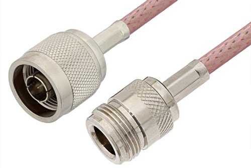 Câble Ethernet METRONIC Câble TV coaxial 9,52 mm coudé mâle/fem.