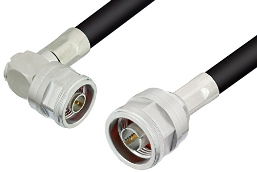 N Male To N Male Right Angle Cable Using Lmr 400 Coax 2236