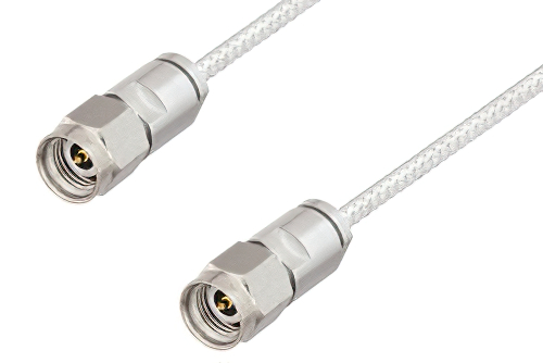 2.92mm Male to 2.92mm Male Cable Using PE-SR405FL Coax, LF Solder, RoHS