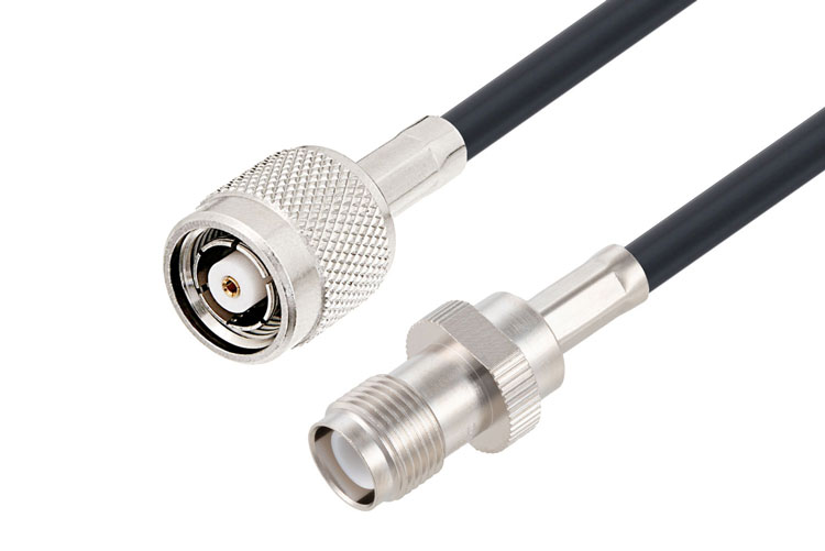 Reverse Polarity TNC Plug to Reverse Polarity TNC Jack Low Loss Cable ...