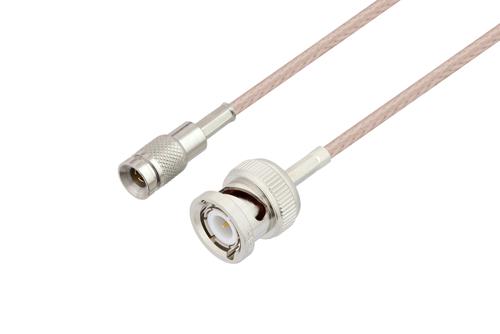 1.0/2.3 Plug to BNC Male Cable Using RG316 Coax