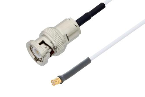 SMP Female to BNC Male Cable Using RG196 Coax