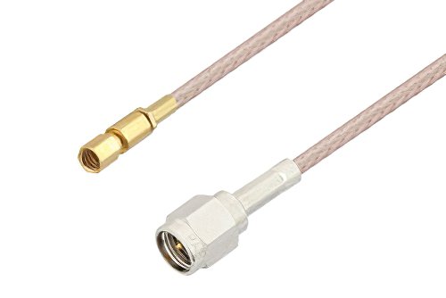 SMA Male to SSMC Plug Cable Using RG316 Coax
