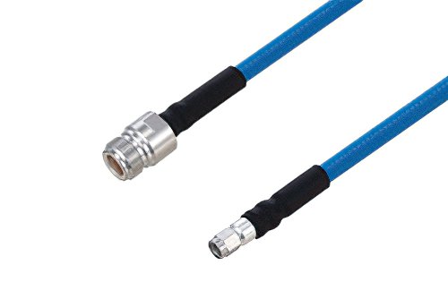 Plenum N Female to SMA Male Low PIM Cable Using SPP-250-LLPL Coax Using Times Microwave Parts