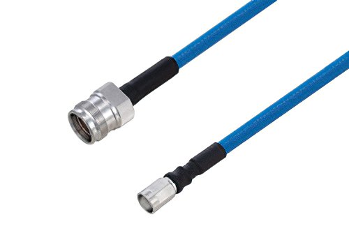 Plenum 4.3-10 Female to NEX10 Male Low PIM Cable Using SPP-250-LLPL Coax Using Times Microwave Parts