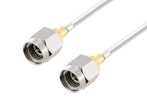 2.92mm Male To 2.92mm Male Low Loss Cable Using Pecx006 Coax