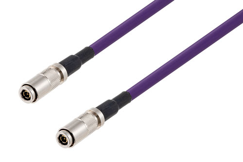 75 Ohm 1.0/2.3 Male to 75 Ohm 1.0/2.3 Male 12G SDI Cable Using 75 Ohm 4855R-VL Coax