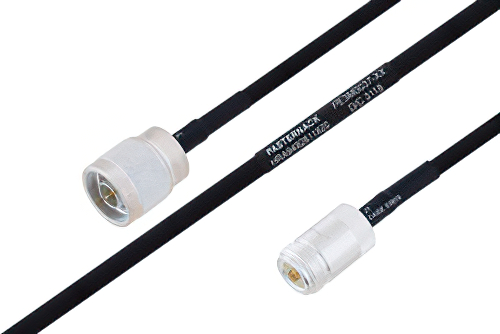 MIL-DTL-17 N Male to N Female Cable Using M17/84-RG223 Coax