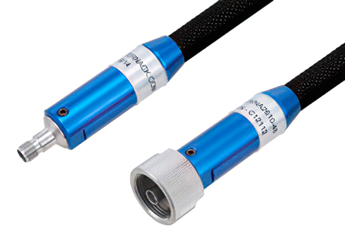 VNA Ruggedized Test Cable 3.5mm Female to 3.5mm NMD Female 27GHz, RoHS