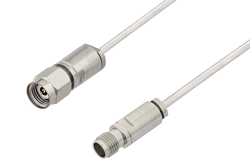 2.4mm Male to 2.4mm Female Cable Using PE-SR405AL Coax