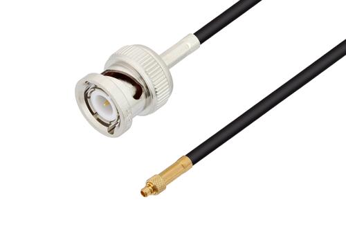 Mmcx Plug To Bnc Male Cable Using Rg174 Coax 