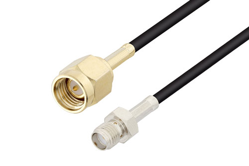 SMA Male to SMA Female Cable Using RG174 Coax