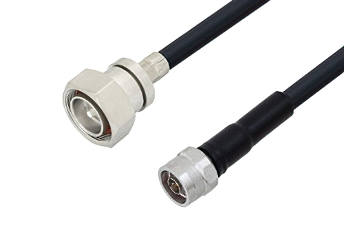 7/16 DIN Male to N Male Low Loss Cable Using LMR-400-UF Coax