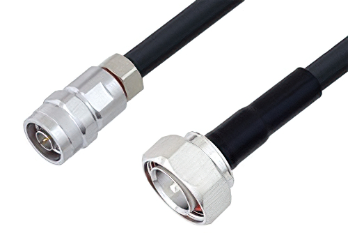 N Male to 7/16 DIN Male Low Loss Cable Using LMR-400 Coax