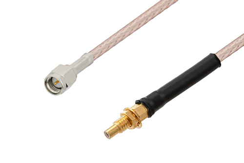 SMA Male to SSMC Jack Cable 50 cm Length Using RG316-DS Coax