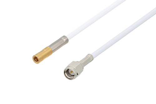 SSMB Plug to SMA Male Cable Using RG188-DS Coax