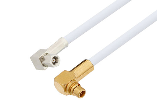 MMCX Plug Right Angle to SMC Plug Right Angle Cable 48 Inch Length ...