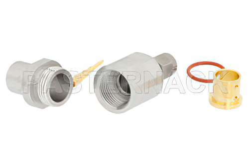 SMA Male Precision Connector Clamp/Solder Attachment for PE-P300LL