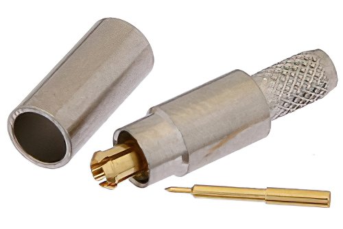 MC-Card Plug Connector Crimp/Solder Attachment for RG188-DS, RG316-DS