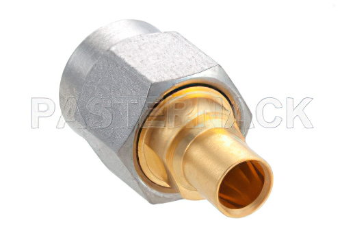 2.92mm Male Connector Solder Attachment for PE-118SR, 0.118 inch