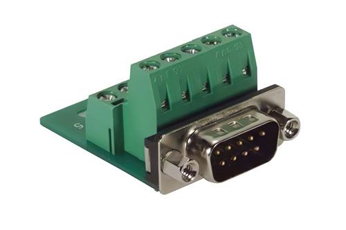 DB9 Male Connector for Field Termination