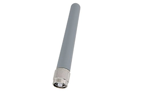 Portable Dual Band Antenna Operates From 2.4 GHz to 5.8 GHz With a Nominal 2 dBi Gain TNC Male Input Connector