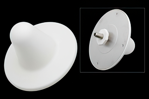 Dome Dual Band Antenna Operates From 806 MHz to 2.5 GHz With a Nominal 3 dBi Gain N Female Input Connector