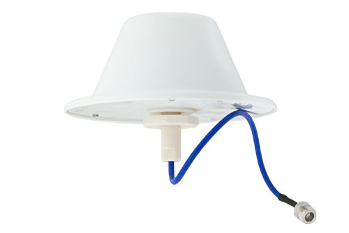 Dome Multi Band Antenna Operates From 698 MHz to 2.7 GHz With a Maximum 5 dBi Gain N Female Input Connector