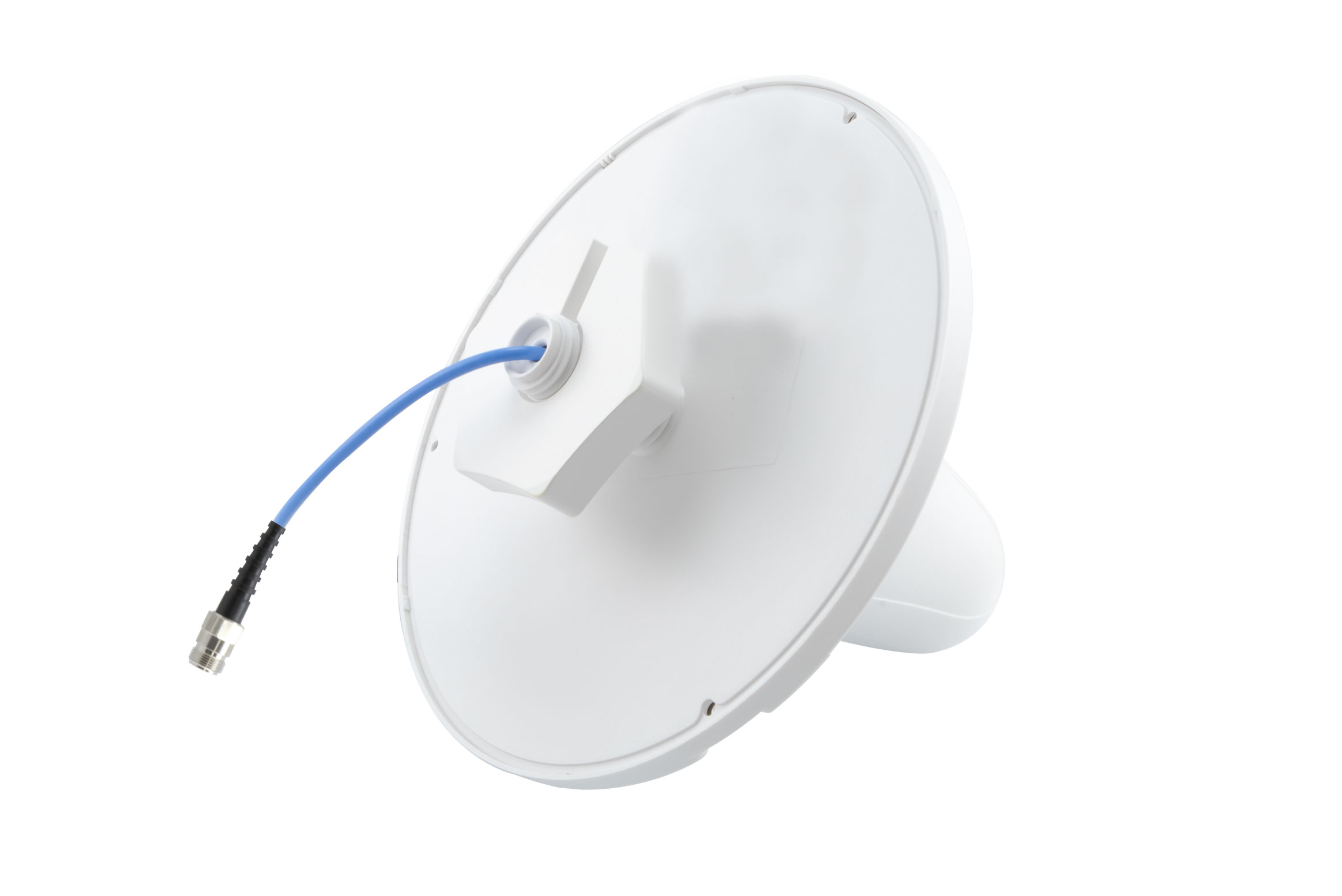 617-960 MHz / 1710-2700 MHz / 3400-4200 MHz / 4900-6000 MHz Low PIM Rated Dome V-pol Omni Antenna, Ceiling Mount, Type N Female Connector