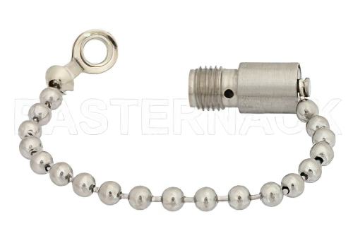 2 Watt RF Load With Chain Up to 18 GHz With SMA Female Input Passivated Stainless Steel