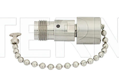 2 Watt RF Load With Chain Up to 18 GHz With TNC Female Input Passivated Stainless Steel