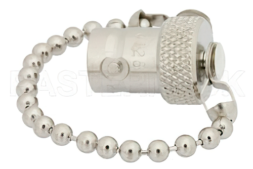 BNC Female Shorting Dust Cap With 4 Inch Chain