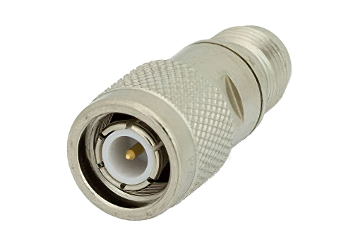 1 Watt Feed-Thru Load Up to 1,000 MHz with TNC Male to Female Nickel Plated Brass