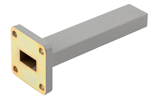 2 Watts WR-62 Waveguide Load 11.9 GHz to 18 GHz, Aluminum with UG Style Flange