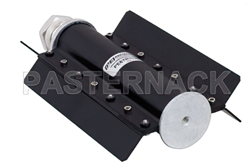60 Watt RF Load Up to 2.7 GHz with 7/16 DIN Male Black Anodized Aluminum