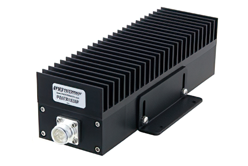 High Power 100 Watt RF Load Up to 2.7 GHz with 4.3-10 Female Black Anodized Aluminum
