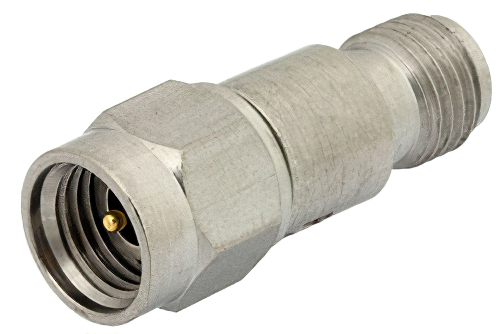 6 dB Fixed Attenuator, 2.92mm Male to 2.92mm Female Passivated Stainless Steel Body Rated to 2 Watts Up to 26.5 GHz