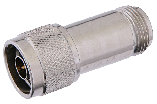 2 dB Fixed Attenuator, N Male to N Female Passivated Stainless Steel Body Rated to 2 Watts Up to 12.4 GHz