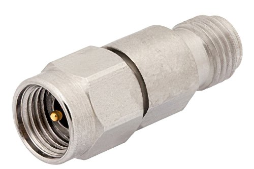 0 dB Fixed Attenuator, 2.92mm Male to 2.92mm Female Passivated Stainless Steel Body Rated to 1 Watt Up to 40 GHz