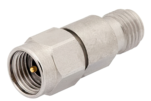 3 dB Fixed Attenuator, 2.92mm Male to 2.92mm Female Passivated Stainless Steel Body Rated to 1 Watt Up to 40 GHz