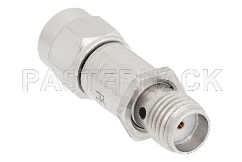 15 dB Fixed Attenuator, SMA Male to SMA Female Passivated Stainless Steel Body Rated to 2 Watts Up to 18 GHz