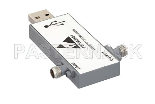 30 dB Programmable USB Controlled Attenuator, 2.92mm Female to 2.92mm Female, 1 dB Steps From 100 MHz to 40 GHz